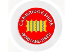 Cambridgeshire Bord & Bred - Car Tax Disc Permit Window Holder - Reusable