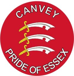 Canvey - Pride of Essex - TWO PACK - Car Bumper Laptop Window Decal County Flag Sticker