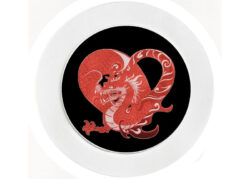 Chinese Dragon - Car Tax Disc Permit Window Holder - Reusable