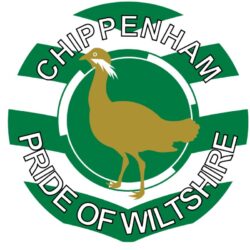 Chippenham - Pride of Wiltshire - TWO PACK - Car Bumper Laptop Window Decal County Flag Sticker