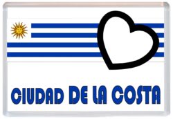 Ciudad de la Costa - Love Uruguay/Uruguayan - Jumbo Fridge Magnet Souvenir Gift Present