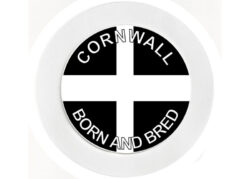 Cornwall Bord & Bred - Car Tax Disc Permit Window Holder - Reusable