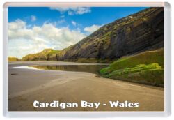 Cardigan Bay - Wales - Jumbo Fridge Magnet Souvenir Gift Present 20W2