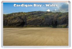 Cardigan Bay - Wales - Jumbo Fridge Magnet Souvenir Gift Present 20W3