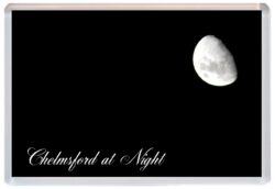 Chelmsford at Night - Jumbo Fridge Magnet Souvenir Gift Present