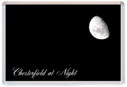 Chesterfield at Night - Jumbo Fridge Magnet Souvenir Gift Present