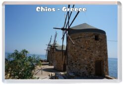 Chios - Greece - Jumbo Fridge Magnet Souvenir Gift Present 20G3