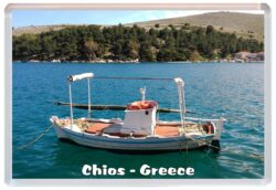 Chios - Greece - Jumbo Fridge Magnet Souvenir Gift Present 20G4