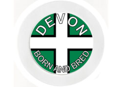 Devon Bord & Bred - Car Tax Disc Permit Window Holder - Reusable