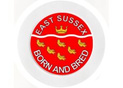 East Sussex Bord & Bred - Car Tax Disc Permit Window Holder - Reusable
