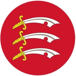 Essex County Flag - TWO PACK - Car Bumper Laptop Window Decal Sticker