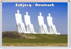 Esbjerg - Denmark - Jumbo Fridge Magnet Souvenir Gift Present 20D1