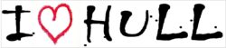 I Love Hull - Car Bumper Laptop Window Decal Sticker