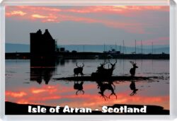 Isle of Arran - Scotland - Jumbo Fridge Magnet Souvenir Gift Present 20S2