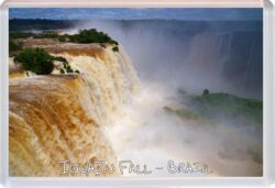 Iguazu Falls - Brazil - Jumbo Fridge Magnet Souvenir Gift Present 16B1
