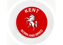 Kent Bord & Bred - Car Tax Disc Permit Window Holder - Reusable