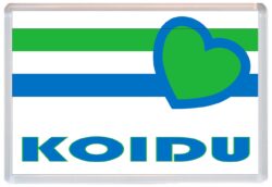 Koidu - Love Sierra Leone Towns & Cities Flag - Jumbo Fridge Magnet Souvenir Gift Present