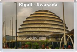 Kigali - Rwanada - Africa - Jumbo Fridge Magnet Souvenir Gift 20R1