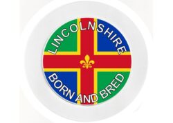Lincolnshire Bord & Bred - Car Tax Disc Permit Window Holder - Reusable