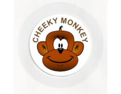 Cheeky Monkey - Car Tax Disc Permit Window Holder - Reusable