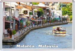 Malacca - Malaysia - Jumbo Fridge Magnet Souvenir Gift Present 20M2