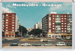 Montevideo - Uruguay - Jumbo Fridge Magnet Souvenir Gift Present 20U2