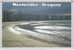 Montevideo - Uruguay - Jumbo Fridge Magnet Souvenir Gift Present 20U3