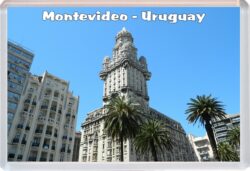 Montevideo - Uruguay - Jumbo Fridge Magnet Souvenir Gift Present 20U4