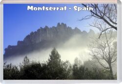 Montserrat - Spain - Jumbo Fridge Magnet Souvenir Gift Present 20S4