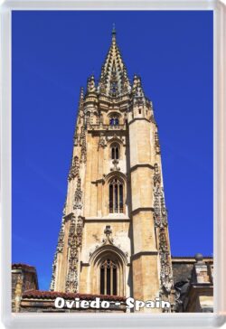 Oviedo - Spain - Jumbo Fridge Magnet Souvenir Gift Present 20S1