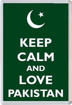 Keep Calm and Love Pakistan - Jumbo Fridge Magnet Souvenir Gift Present