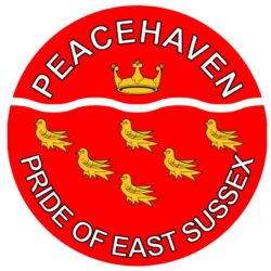 Peachaven - Pride of East Sussex - TWO PACK - Car Bumper Laptop Window Decal County Flag Sticker