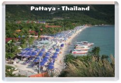 Pattaya - Thailand - Jumbo Fridge Magnet Souvenir Gift Present 20T2