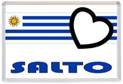 Salto - Love Uruguay/Uruguayan - Jumbo Fridge Magnet Souvenir Gift Present