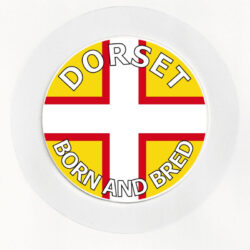 Dorset Bord & Bred - Car Tax Disc Permit Window Holder - Reusable