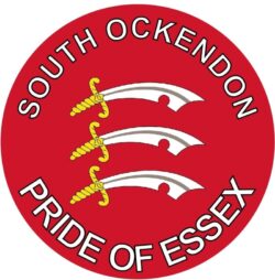 South Ockendon - Pride of Essex - TWO PACK - Car Bumper Laptop Window Decal County Flag Sticker