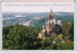 Schloss Drachenburg - Germany - Jumbo Fridge Magnet/Magnets Souvenir Gift Present 20G1