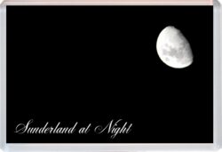 Sunderland at Night - Jumbo Fridge Magnet Souvenir Gift Present