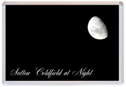 Sutton Coldfield at Night - Jumbo Fridge Magnet Souvenir Gift Present