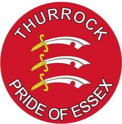 Thurrock - Pride of Essex - TWO PACK - Car Bumper Laptop Window Decal County Flag Sticker