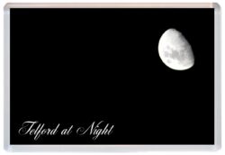 Telford at Night - Jumbo Fridge Magnet Souvenir Gift Present