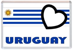 Love Uruguay/Uruguayan Towns & Cities - Jumbo Fridge Magnet Souvenir Gift Present