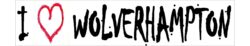 I Love Wolverhampton - Car Bumper Laptop Window Decal Sticker