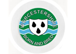 Worcestershire Bord & Bred - Car Tax Disc Permit Window Holder - Reusable