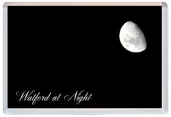 Watford at Night - Jumbo Fridge Magnet Souvenir Gift Present