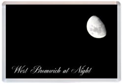 West Bromwich at Night - Jumbo Fridge Magnet Souvenir Gift Present