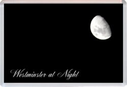 Westminster at Night - Jumbo Fridge Magnet Souvenir Gift Present