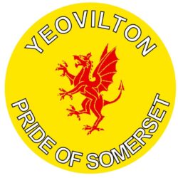 Yeovilton - Pride of Somerset - TWO PACK - Car Bumper Laptop Window Decal County Flag Sticker