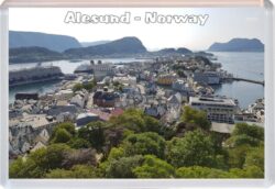 Alesund - Norway - Jumbo Fridge Magnet Souvenir Gift Present 20N3