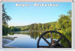 Belper - Derbyshire - Jumbo Fridge Magnet Souvenir Gift Present 20E2